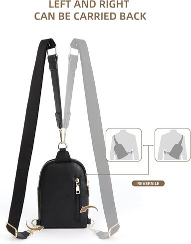 أكياس Crossbody حقيبة Sling للنساء منقوشة حزم فاني حقيبة صدرية للعمل للتسوق in Kuwait