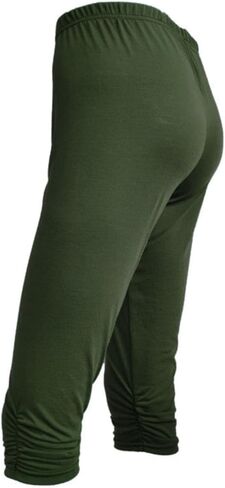 طماق كابري للنساء بطول الركبة ناعمة صالة رياضية اقتصاص صالة تجريب بانت مريحة مريحة لليوغا كابريس in Kuwait