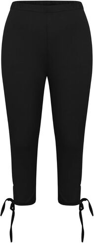 Capri Leggings for Women High Waisted Tummy Control Workout Yoga Pants Stretchy Summer Vacation Beach Capris Tights in Kuwait