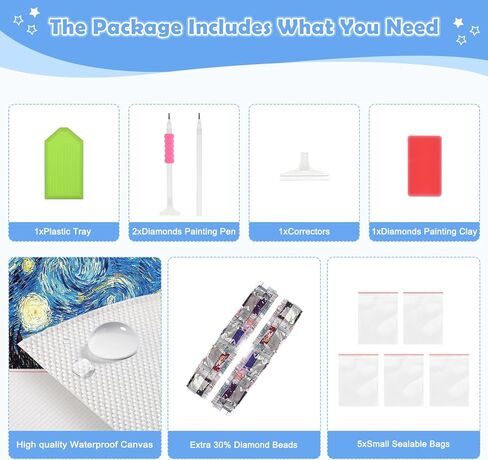 Newenmo 4 يوليو الماس مجموعات الطلاء للبالغين المبتدئين DIY 5D American Flag Diamond Art Paint مع الماس الدائري ، الحفر الكاملة GEM Art Diamonds Painting for Craft Home Wall Decor in Kuwait