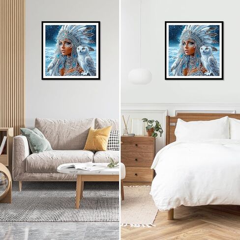 Newenmo 4 يوليو الماس مجموعات الطلاء للبالغين المبتدئين DIY 5D American Flag Diamond Art Paint مع الماس الدائري ، الحفر الكاملة GEM Art Diamonds Painting for Craft Home Wall Decor in Kuwait