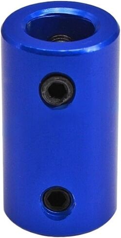 2pcs Aluminum Alloy Coupling Bore 5x5mm 5x8mm D14 L25mm Blue Flexible Shaft Coupler Screw Part for Stepper Motor(5mm to 5mm) in Kuwait