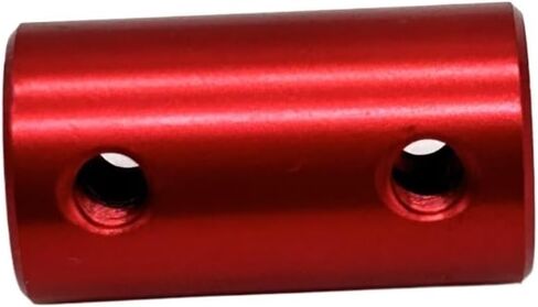 1pc leuminium Red Aluminium Dofible Dopler Size D12 L20 اقتران لمحرك السائر (2 مم إلى 6 مم) in Saudi Arabia