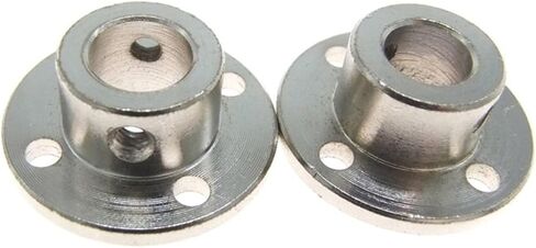 1pc Rigid Flange Coupling 3mm to 12mm Motor Guide Shaft Coupler Motor Connector with Wrench(7mm) in Saudi Arabia
