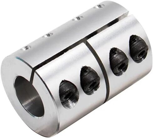 1PCS D25 L35 Aluminium Aluminium Rigid Dailing Rod Acpler لآلات نحت محرك السهول CNC (6x6.35mm) in Kuwait