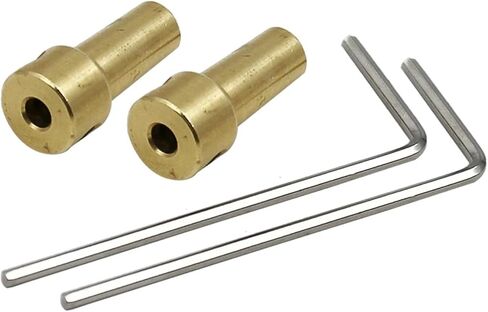 2pcs JT0 Brass 3.17mm Electric Motor Shaft Mini Chuck Shaft Coupling Motor Connector Rod for 4mm Electric Drill Chuck Clamp in Saudi Arabia