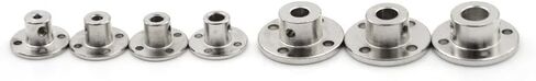 1pc Rigid Flange Coupling 3mm 4mm 5mm 6mm 7mm 8mm 10mm Bore Motor Guide Shaft Coupler Support Connector(8mm) in Saudi Arabia