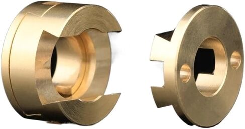1pc T8 Z Axis Round Brass Coupling for 3D Printer Accessories T8 Z Axis Screw Hot Bed Couplings in Saudi Arabia