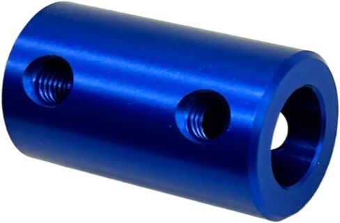 1pc Blue Rigid Shaft Coupler Aluminum Alloy Coupling Bore 5mm 8mm Rigid Clamping Coupler Screw for Stepper Motor(6x8mm) in Saudi Arabia