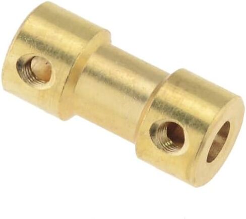 1pc 2mm 2.3mm 3mm 3.17mm 4mm 5mm 6mm النحاس النحاس المصنوع من موصل نقل محرك محرك مقرن من البراغي (2x6mm) in Saudi Arabia