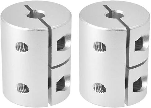 2pcs مقرن رمح جامد 20 مم قطر 25 مم طول T8 برغي الرصاص المشبك السائر 5mm 8mm تحمل محرك المحرك in Kuwait