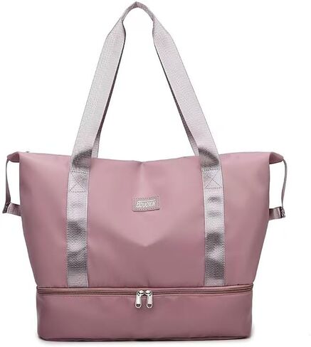 Travel Duffle Bag with Handle, Large Capacity, Luggage Sleeve Design in Saudi Arabia