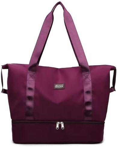 Travel Duffle Bag with Handle, Large Capacity, Luggage Sleeve Design in Saudi Arabia