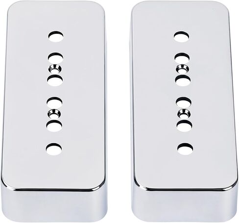 Banworks Plastic P90 Pickup Covers Electric Guitar P-90 Soapbar Pickup Covers 50mm (1-31/32") Neck Pickup Covers For Epiphone Les Paul LP Electric Guitar Pack of 2 JT/SYQG-07 Cream in Saudi Arabia