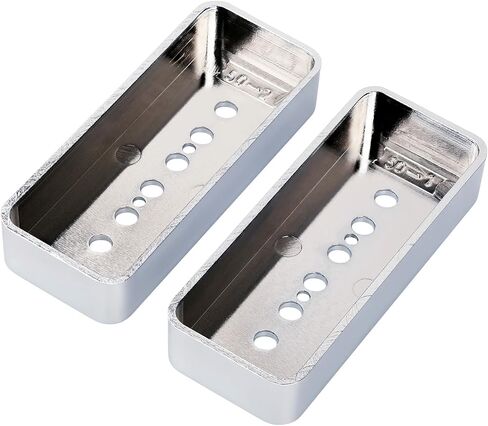 Banworks Plastic P90 Pickup Covers Electric Guitar P-90 Soapbar Pickup Covers 50mm (1-31/32") Neck Pickup Covers For Epiphone Les Paul LP Electric Guitar Pack of 2 JT/SYQG-07 Cream in Saudi Arabia