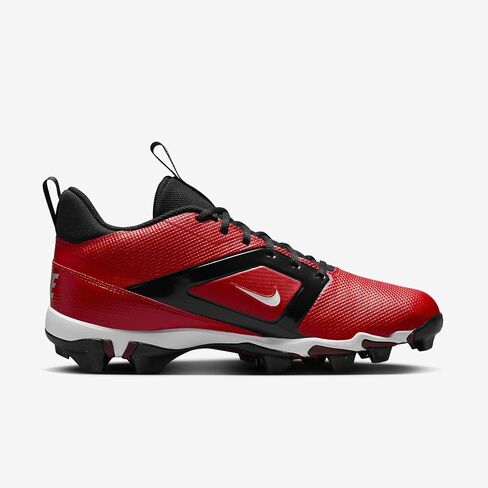 Nike Alpha Menace 4 Shark Football Cleats (FN0028-100 ، غبار الفضة/الفوتون الأبيض/المعدني/الأسود) in Saudi Arabia