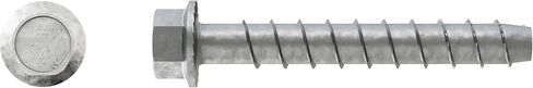Simpson Strong-Tie THD50400HMG Titen HD 1/2 in. x 4 in. Mechanically Galvanized Heavy-Duty Screw Anchor (20-Qty) in Saudi Arabia