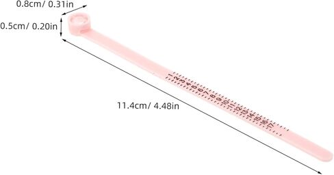 Doitool 4pcs أدوات قياس الحلقة machifier machitable حلقة المجوهر in Saudi Arabia