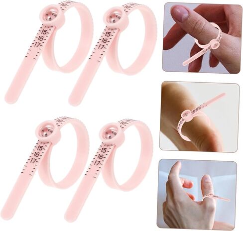 Doitool 4pcs أدوات قياس الحلقة machifier machitable حلقة المجوهر in Saudi Arabia