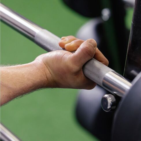 Titan Fitness Rubber Curl Fixed Barbells, Pre-Loaded Weight Bar for Strength Training & Weightlifting in Saudi Arabia