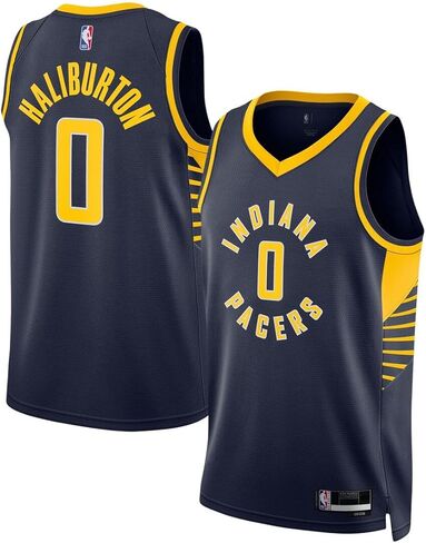 تيريز هاليبورتون إنديانا بيسرز NBA Kids Youth 8-20 Navy Icon Edition Swingman Jersey in Saudi Arabia