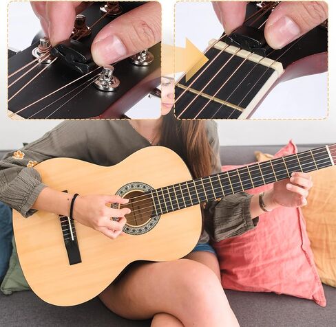 6 Pieces Rubber Guitar Pick Holder, Black Guitar Headstock Pick Holder on Guitar Pick Stand Lightweight Guitar Pick Organizer Thick Pick Holder to Attach to Guitar for Acoustic Guitar Bass Ukulele in Kuwait