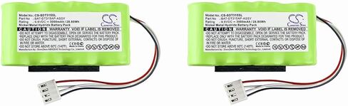 (2 حزمة) بطارية XSP لـ SHIMPO DT-315A ، DT-315A Stroboscope PN BAT-DT315A/P ، BAT-DT315AP-ASSY in Saudi Arabia