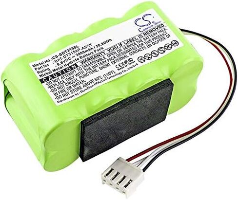 (2 حزمة) بطارية XSP لـ SHIMPO DT-315A ، DT-315A Stroboscope PN BAT-DT315A/P ، BAT-DT315AP-ASSY in Saudi Arabia