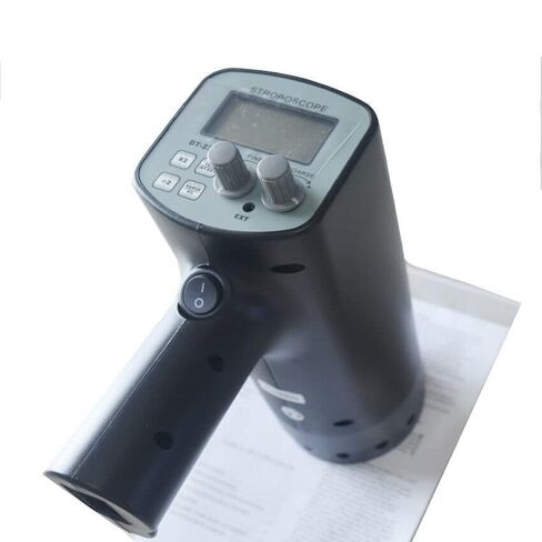 Digital Stroboscope LED Flash Strobe Tachometer Range 50 to 12000FPM 110V/220V Internal/External Triggering Conversion in Saudi Arabia