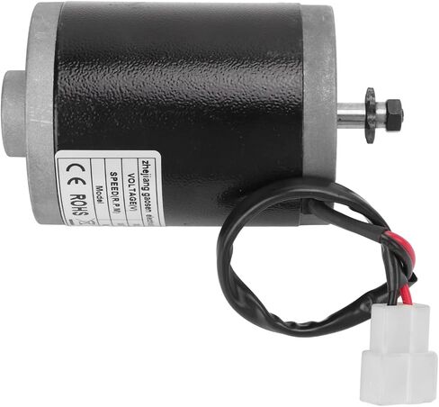 MY6812 Motor 12V 100W High Speed 3550RPM Electric Scooter Motor Aluminum Brushed Motor with Belt Pulley for Electric Bikes Scooters and Transport Vehicles in Saudi Arabia