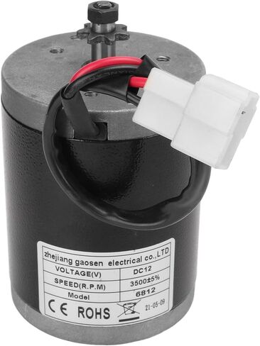 MY6812 Motor 12V 100W High Speed 3550RPM Electric Scooter Motor Aluminum Brushed Motor with Belt Pulley for Electric Bikes Scooters and Transport Vehicles in Saudi Arabia