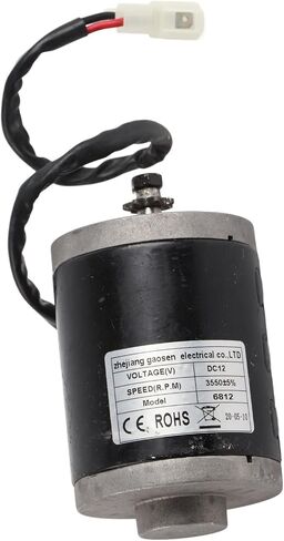MY6812 Motor 12V 100W High Speed 3550RPM Electric Scooter Motor Aluminum Brushed Motor with Belt Pulley for Electric Bikes Scooters and Transport Vehicles in Saudi Arabia
