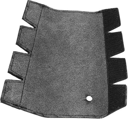 Aramox French Horn Leather Hand Guard Anti Slip Handle Wrap Protector for Comfortable Playing for Musician Material: Leather (Black) (Brown) in Saudi Arabia
