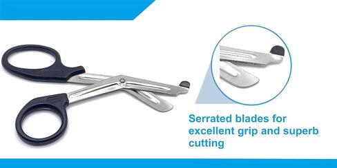 Heavy-Duty Trauma Shears Bandage Scissors for Nurses, EMT, Paramedics, All Purpose, 100% Stainless Steel in Saudi Arabia