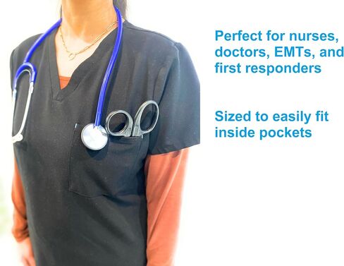 Heavy-Duty Trauma Shears Bandage Scissors for Nurses, EMT, Paramedics, All Purpose, 100% Stainless Steel in Saudi Arabia