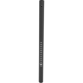 1 Pc Children Bike Chair Parts Cycling Bike Seat Posts Durable Bike Saddle Post Seat Tube 22.2x400mm Matte Black Carbon Fiber in Saudi Arabia