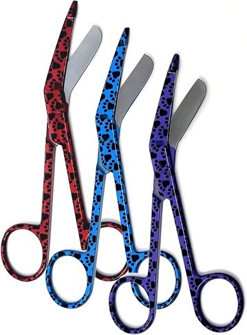 مجموعة من 3 PCS Lister ضمادة مقص 5.5 "- هدية مثالية للممرضات الأطباء CVT RVT EMT مصنوعة من الفولاذ المقاوم للصدأ الجودة المتميزة in Kuwait