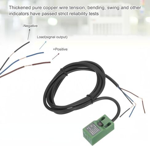 MECCANIXITY 2Pcs SN04-N Inductive Proximity Sensor, DC 6-36V 200mA NPN NO Normally Open Detection Approach Proximity Switch Detector 4mm 3 Wire for Industrial Automation,Green in Saudi Arabia