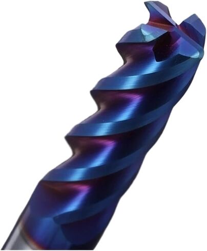 طواحين قطر كاربايد كاربايد الصلبة HRC65 4 Flutes Nano Blue Clating CNC Tools HRC65 ENDMILLS R0.5 R1 ~ 8 MATTER MICHINING in Saudi Arabia