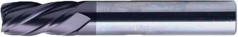 Corner Corner End Mill Cutting 4F60C 4 Flute 4 5 Mm 6mm 8mm 12mm alloy carbide tool tungsten milling cutter 1pcs (8r0.5xd8x100l) in Saudi Arabia