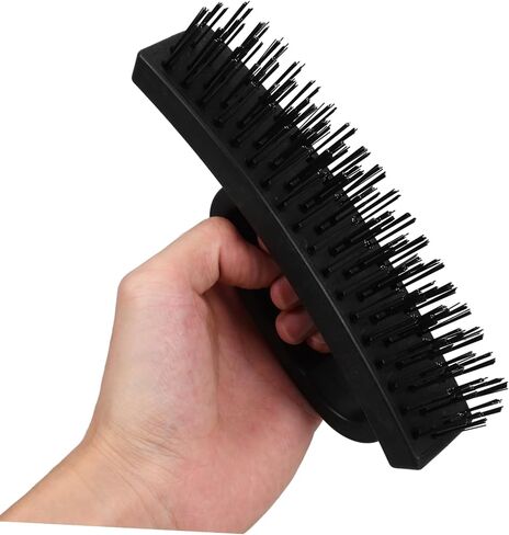 Wire Brush with Comfortable Handle Durable Silver Bristles for Rust Removal and Instrument Cleaning Multipurpose Industrial Scrub Tool for Household and Commercial Use in Saudi Arabia