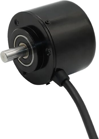 High Precision Incremental Rotary Encoder E6C3 Series - Stainless Steel, 5-24V NPN, 50mm, 100-3600 P/R, CWZ3EH/CWZ3XH Models - Ideal for Industrial Automation and Control Systems (1800PPR-E6C3-CWZ3XH) in Saudi Arabia