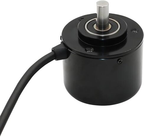 High Precision Incremental Rotary Encoder E6C3 Series - Stainless Steel, 5-24V NPN, 50mm, 100-3600 P/R, CWZ3EH/CWZ3XH Models - Ideal for Industrial Automation and Control Systems (1800PPR-E6C3-CWZ3XH) in Saudi Arabia