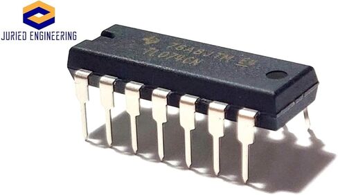 TL074CN TL074 Quad Low-Noise JFET-Input Operational Amplifier IC & 14-Pin DIP Sockets with Machined Contact Pins (Pack of 10) in Saudi Arabia