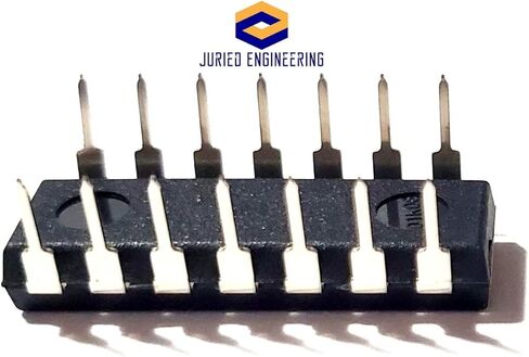 TL074CN TL074 Quad Low-Noise JFET-Input Operational Amplifier IC & 14-Pin DIP Sockets with Machined Contact Pins (Pack of 10) in Saudi Arabia