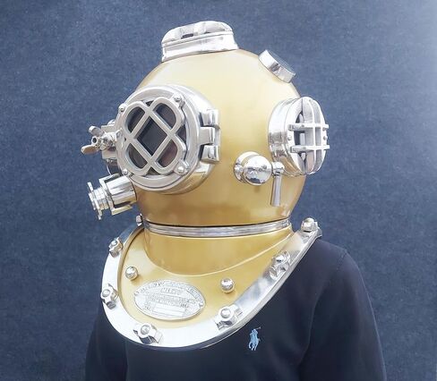Antique Sea Divers Diving Helmet for Scuba Diving Mark V Marine Scuba Divers Helmet 18 Home Office Decorative in Kuwait