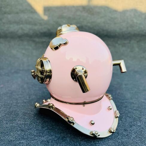 خوذة الغوص العتيقة غوص الولايات المتحدة غواص البحرية خوذة خوذة اللون الوردي الخوذة خوذة الغوص البحرية in Kuwait