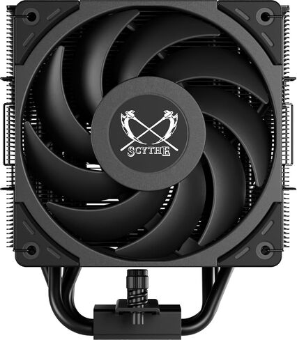 Scythe Mugen 6 CPU Air Cooler, Intel LGA1700, LGA1151, AMD AM5, AM4 Support,120mm, Single Tower, Aluminium Top Cover (Scythe Mugen 6 Dual White ARGB Fan) in Saudi Arabia