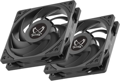 Scythe Mugen 6 CPU Air Cooler, Intel LGA1700, LGA1151, AMD AM5, AM4 Support,120mm, Single Tower, Aluminium Top Cover (Scythe Mugen 6 Dual White ARGB Fan) in Saudi Arabia