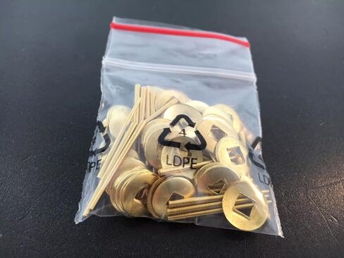 Clocks Repair Brass Hand Washers 100 Piece Tapered Pins and Brass Washers in Saudi Arabia